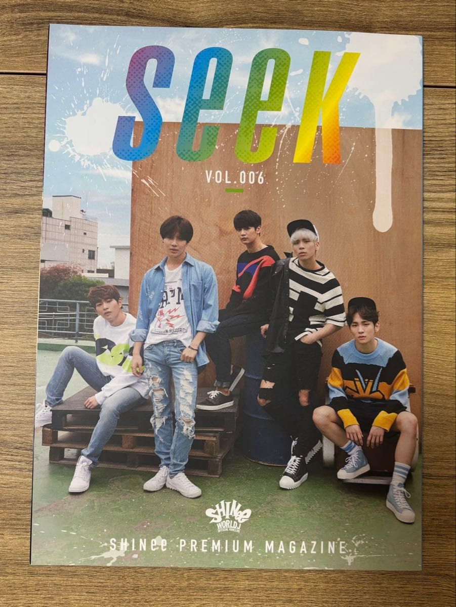 SHINee Seek Premium magazine Fan club newsletter set Bundle 21