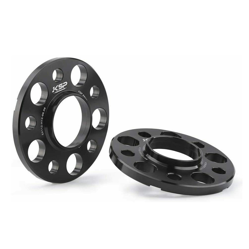 4PC 12mm & 15mm 5X112 Wheel Spacers 14X1.25 for Mini Cooper BMW F45 F46