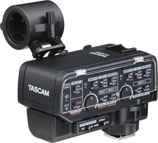 TASCAM CA-XLR2d-AN XLR microphone adapter for mirrorless cameras