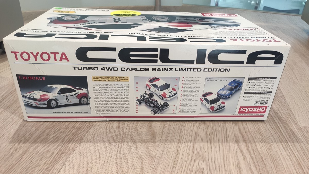 京商 Toyota CELICA TURBO 4WD 1/27 Kyosho Toyota Celica Turbo 4WD - 3037 • (Radio Controlled