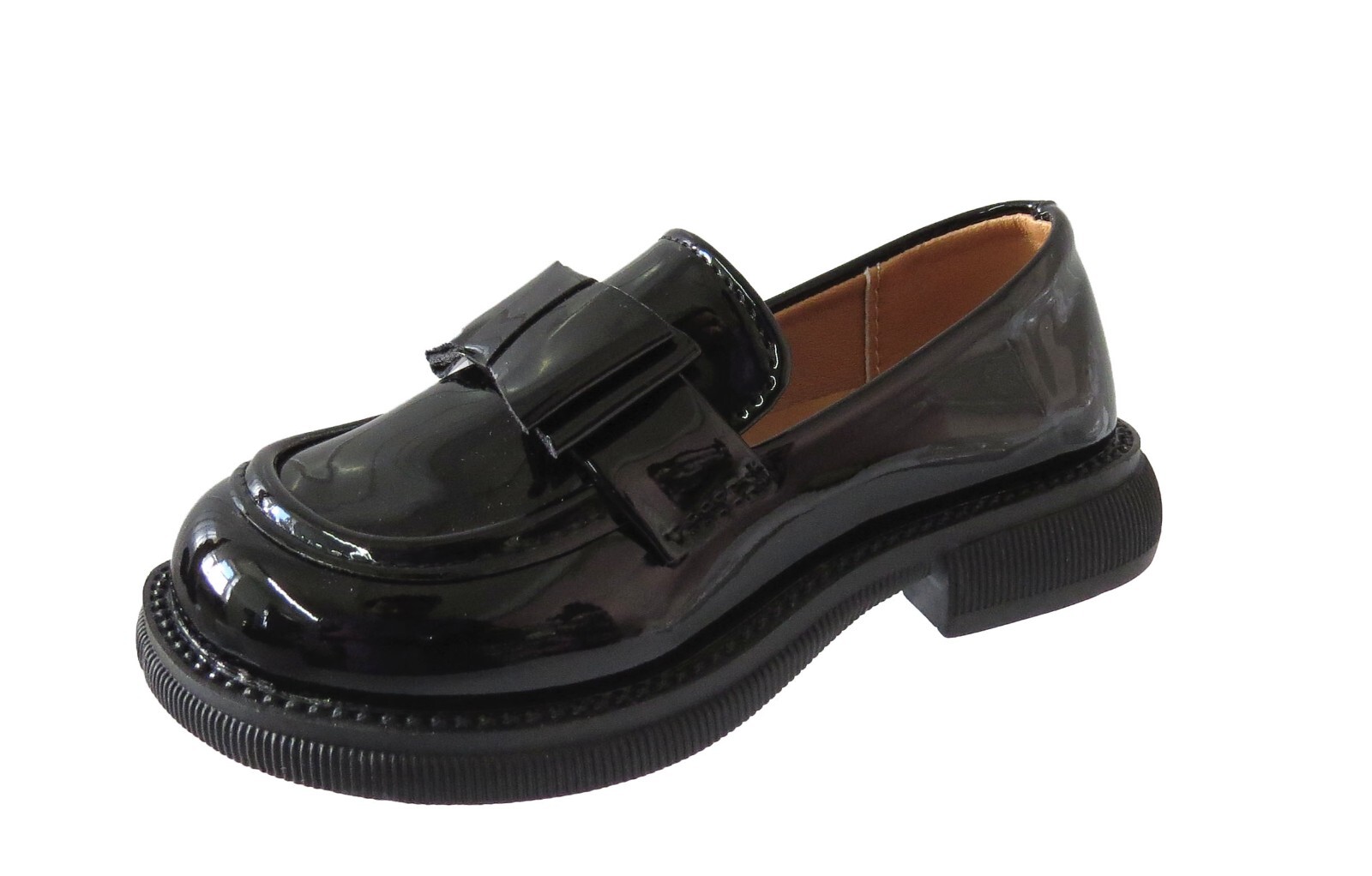 Buy Baker By Ted Baker Girls Back To School Patent Heeled Black Loafer Shoes With Bow From Next Croatia