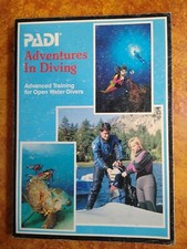 PADI Adventures in Diving Manual SCUBA, USED, Nostalgic, Condition:Good