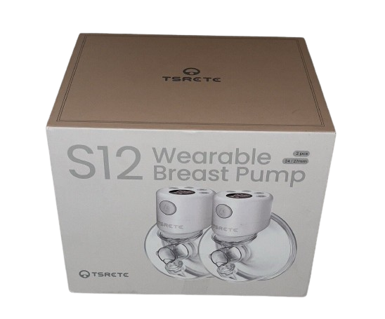 Double Breast Pump TSRETE S12 Green  Wearable & Rechargeable 21/24 MM-image