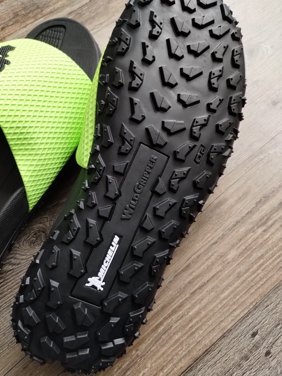 Sz 13 Under Armour Project Rock Fat Tire Slides Men