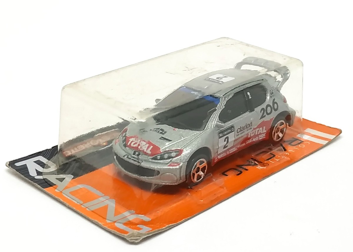 Majorette Peugeot 206 WRC no.2 Silver 1:57 (3