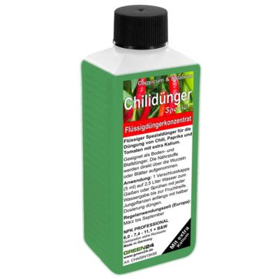 Chilidünger Paprikadünger Spezial Capsicum, düngen von Chili (Chilli) Peperoni,