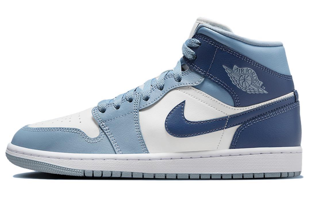 Size 5.5 - Air Jordan 1 Mid Diffused Blue W for sale online | eBay