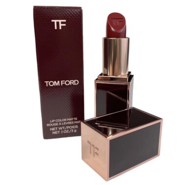 TOM FORD  Lip Color Matte - 08 VELVET CHERRY - NIB - .1oz/3g FULL SIZE