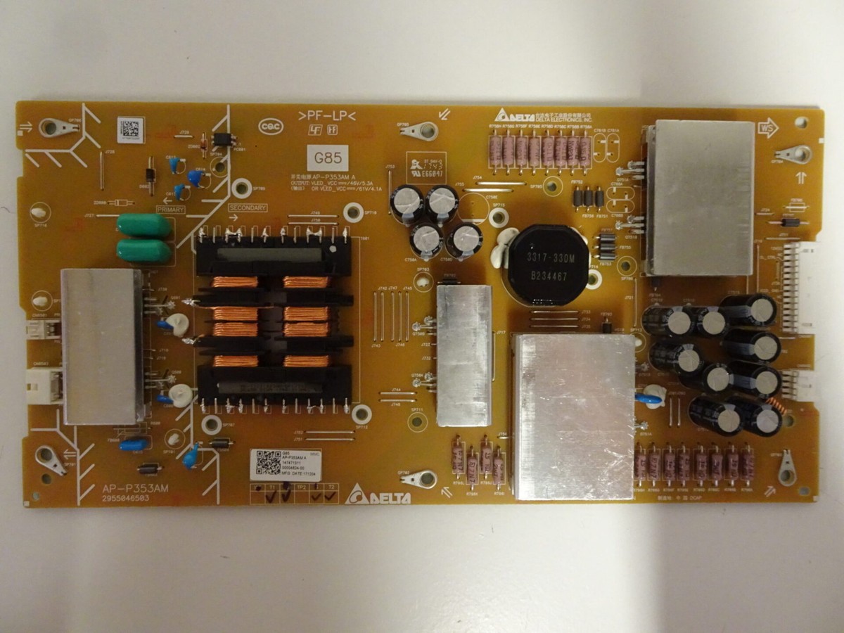 Sony XBR-75X900F G85 Power Supply Board (AP-P353AM) 1-474-713-11