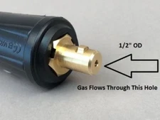 HTP 17 9 Tig Torch Dinse Adapter compatible with Lincoln K1622-1 Twist Mate 