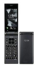 KYOCERA 701KC DIGNO KEITAI 2 Android Flip Phone black SIM Free Unlocked Japan