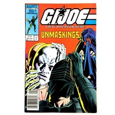 G.I. Joe  #55 Newsstand Cover Marvel 1987 FN Snake Eyes Destro Serpentor Zartan