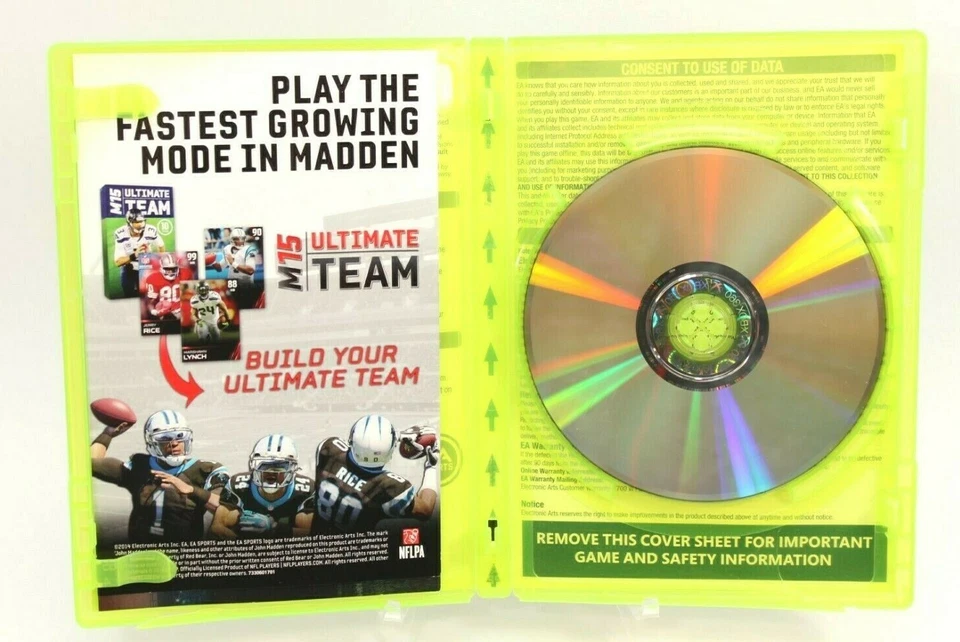 Madden NFL 15 — Including Inserts (Xbox 360, 2014) Game @ Big Box Mart - Image 4 of 4