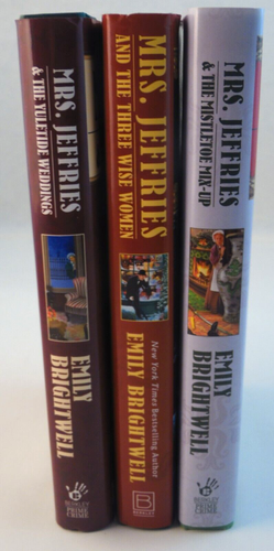 3 ""Mrs. Jefferies"" von ""Emily Brightwell"" englische Mysterien Hardcover - Bild 3 von 3