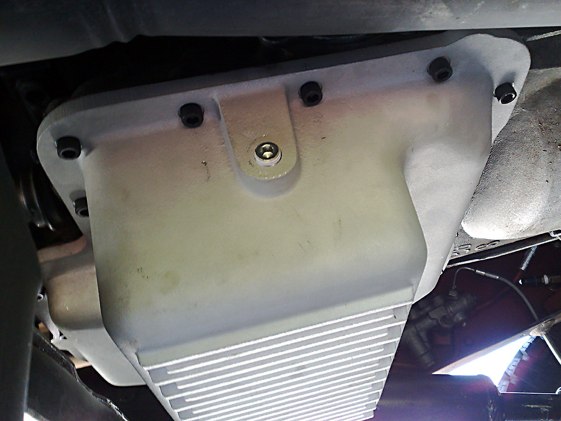 Transmission Super Deep Oil Pan Ford C6 New Heavy Duty As Cast Aluminum