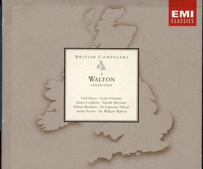 WALTON - A Walton Collection - British Composers - Excellent Con 8 CD Set EMI