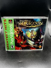 The Legend of Dragoon (PlayStation 1, 2000) PS1 CIB BLACK LABEL- TESTED/WORKING