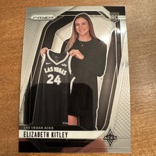 ELIZABETH KITLEY RC 2024 Panini Prizm WNBA Base Photo Variation #140 Aces Rookie