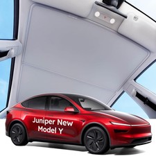 Wigoo Tesla New Model Y Juniper Accessories Sunshade Roof Never Sag, Nano Ic...