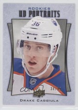 2016 Upper Deck UD Portraits Gold Foil 38/99 Drake Caggiula #P-78 Rookie RC n7v