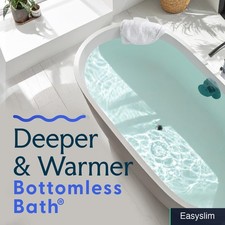 Bathtub Overflow Drain Cover 4 Inch Gray Suction Cups Deeper Bath Stopper