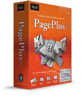 SERIF PAGE PLUS X5 DESKTOP PUBLISHING SOFTWARE NEW - Image 1 of 2