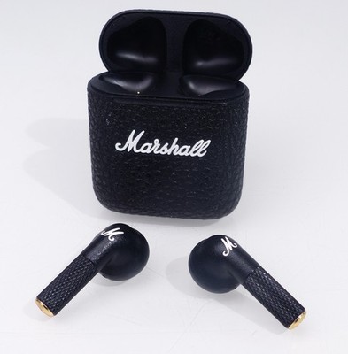 Marshall Minor III 3 bluetooth in ear Kopfhörer schwarz mit Ladecase #725