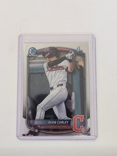 Dean Curley 2025 Bowman Chrome Draft 1st Bowman Cleveland Guardians #BDC-129