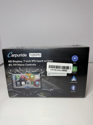 Carpuride W702BS Pro Carplay AndroidAuto BMW Moto Stereo Transmission Controller