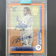 Topps Big League High Signatures Vladimir Guerrero Jr Blue Jays #200 Auto 1/1