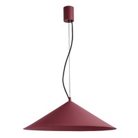 LED Pendelleuchte KüChe Burgund 4000 K Triac Dimmbar Ø50 Cm HäNgelampe Esstisch