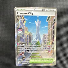 Pokémon Lumiose City 111/088 SV 151 Reverse Holo EN 2023