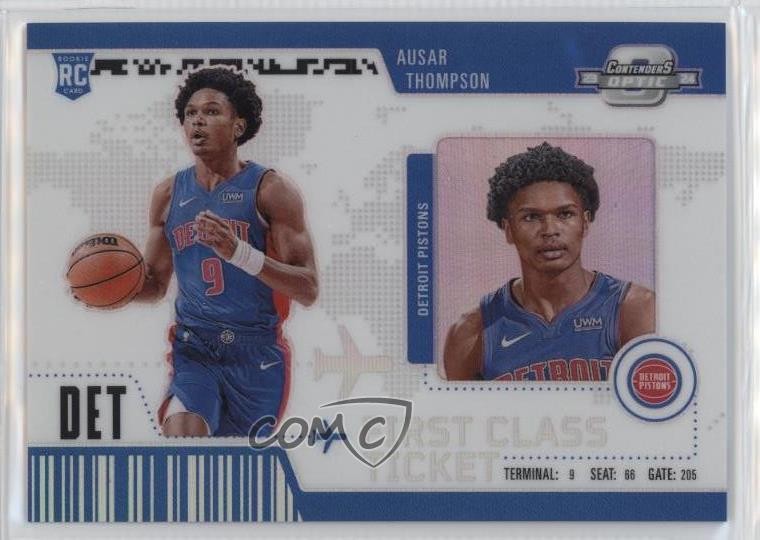 2023 Panini Contenders Optic First Class Ticket Ausar Thompson #13 Rookie RC s3g