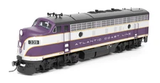 Broadway HO 9652 EMD F3A, ACL 344, Purple & Silver, Paragon4 Sound/DC/DCC