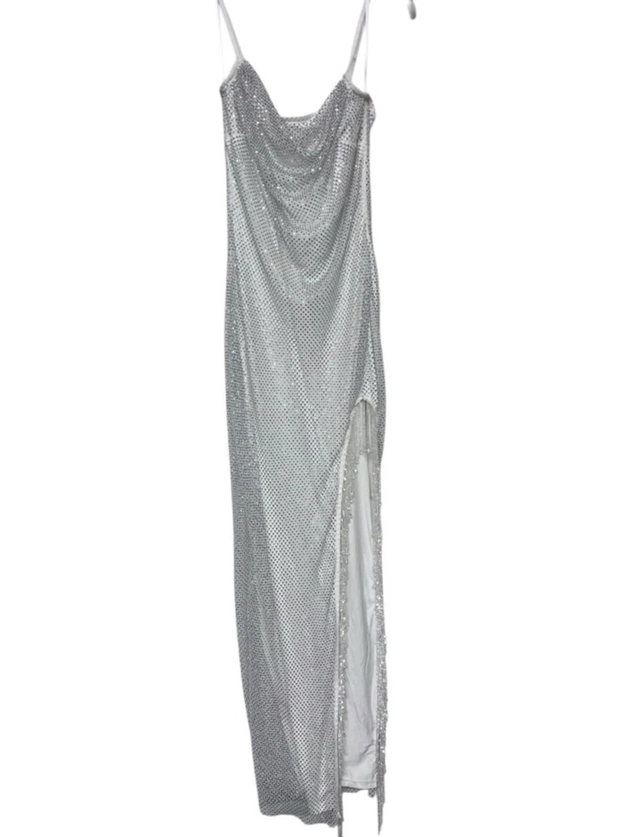 Fringe Silver Dresses for Women for sale | eBay