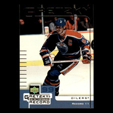 Wayne Gretzky #11 1999 McDonalds Upper Deck Gretzky Performance for the Record