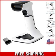 Wireless 3-in-1 Bluetooth Barcode Scanner with Next Gen Stand  Rechargeable ...