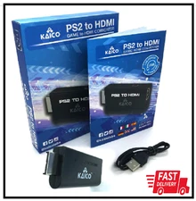 Kaico Edition - Playstation 2 PS2 HDMI Converter - PS2 to HDMI - Component to HD