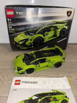 Lamborghini Huracan LEGO Technic 42161 Damaged Box Built Display Complete 100%