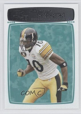 2008 Topps Rookie Progression Santonio Holmes #37 4p7