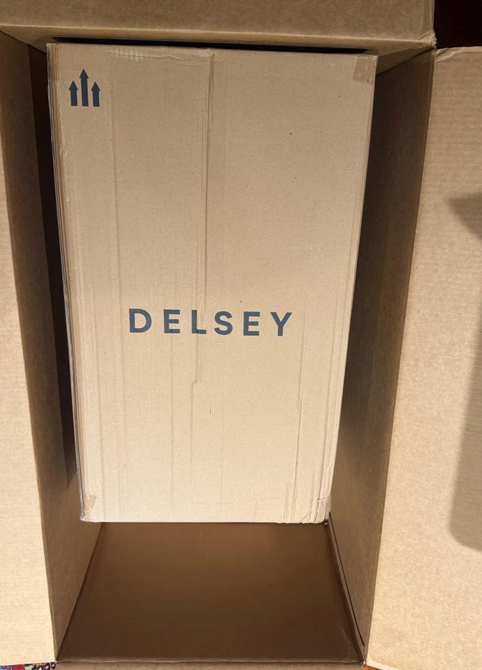 NEW DELSEY Chatelet Air 2.0 26" Hardside Trunk Spinner Luggage – Checked Pink - Image 3 of 4