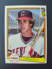 1982 Donruss - Von Hayes #237 (RC) - Cleveland Indians - NM - Free Shipping