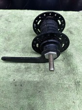 RARE BENDIX 70 HEAVY DUTY 12 GUAGE 36 Hole REAR HUB BLACK