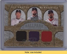 2009 Ballpark Collection Jim Thome Todd Helton Kevin Youkilis Tim Wakefield 12i0