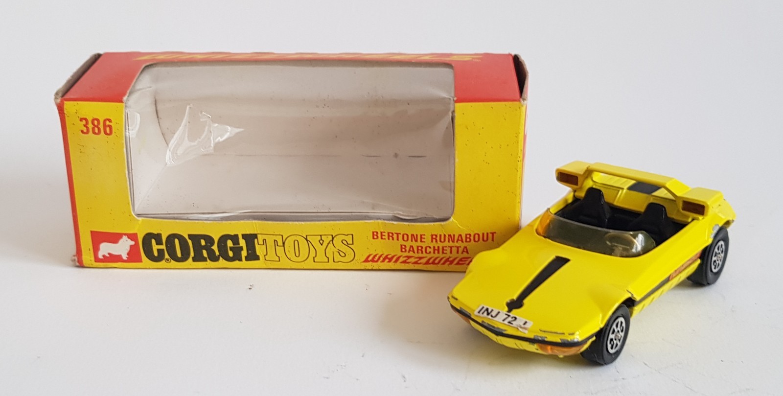 Corgi 386, Bertone Barchetta - Free Price Guide & Review