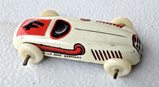 US Zone Germany - German Antique Tin Penny Toy No. 4 Race Car 1940  s-50  s