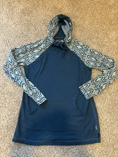 Smartwool Shadow Hoodie Sweater Women M Wool Baselayer