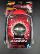 HASBRO NERF FIRE VISION SPORTS HYPER BOUNCE BALL LIGHTS OUT GAME ON 