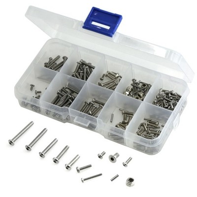 M1.6 M2 M2.5 1Box Stainless Hexagonal Screws For  1/18 TRX4M Remote Control Car