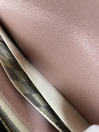 Louis Vuitton Damier Azur Emily Long Wallet Rose Ballerine N41625 France - Bild 10 von 12